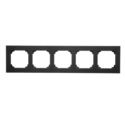 SIMON55 czarny TR5/149 Ramka 5-krotna