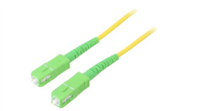 Sca-Sca/Os2-030Yl Patch Cord Światłowodowy Os2 Sc/Apc,Z Obu Stron 3M Lszh