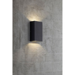 Nordlux 84151003 Rold LED Outdoor Wall Light 10W Black Monochrome