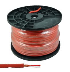 KABEL MIKROFONOWY STEREO 6mm CZERWONY