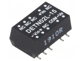 Przetwornica DC/DC 2W 4, 5-5, 5VDC 15VDC Iwyj 6-67mA DETN02L-15