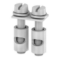 Szyna zworki Szyna zworki Weidmuller Bloki zaciskowe do montażu na szynie DIN 24A Montaż bezpośredni