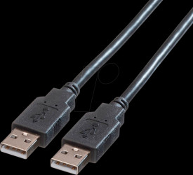 02.11.30 USB 2.0 cable, USB type-A connector to USB-A connector, 3.0 m
