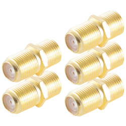 Shiverpeaks BS15-301314 F Connector Gold-Plated F Socket 1 Set