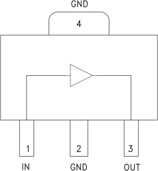 High IP3, Low Noise Amplifier, 0.2 - 4.0 GHz