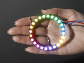 Adafruit NeoPixel Ring - 24 x 5050 RGBW LEDs w/ Integrated Drivers