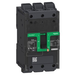 Wyłącznik kompaktowy MCCB, 3-biegunowy, 20A, Stałe, Schneider Electric, PowerPacT