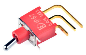 Przełącznik Wł.-(wł.) SPDT RS PRO Płytka drukowana długość przełącznika 7.62mm