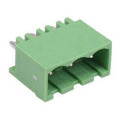 3-Way 5.00mm Vertical PCB Header Closed Ends 15A 300V