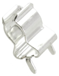 Klamra do bezpiecznika 6.3 x 32mm Klamra do bezpiecznika topikowego do druku Mosiądz sprężynujący Littelfuse