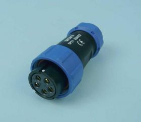 SP-2110/S5 GN. 5-PIN NA KAB. IP68 WEIPU