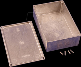 1590J aluminum casing, 1590 J, 145 x 95 x 49,1 mm, aluminum