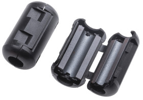 Zacisk ferrytowy średnica otworu 9mm Urządzenia peryferyjne komputerów, telewizja cyfrowa, wewnętrzne i zewnętrzne