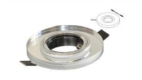 Oprawa Sufitowa Anya White Chromowana