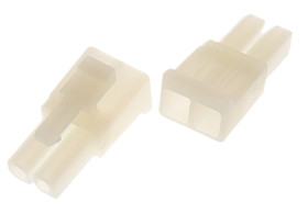 Obudowa złącza 2-pinowe -rzędowe raster: 4.8mm Molex Żeński Montaż na kablu Gniazdo przewód – przewód