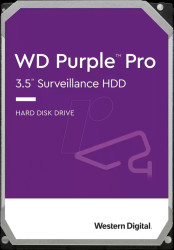 WD181PURP 18TB hard disk WD Purple Pro - Video