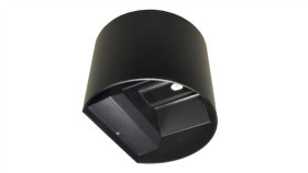 Oprawa Elewacyjna Led Kreon 2*3W Okrągły 3000K Cz