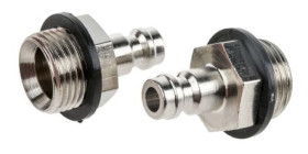 Szybkozłączka pneumatyczna, materiał Mosiądz, złącze G 3/8 męskie, RS PRO Camozzi, Legris, Rectus 21, Rectus 90