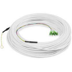 Digitus DK-3904LCA-50 Fibreglass FO Cable White 50 m Single mode 9/125 &#xB5;