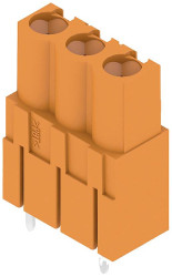 Weidmüller 2626490000 Obudowa złącza pin żeńskiego na PCB BLL 5.08/03/180 3.2SN OR BX TB, piny: 3, 15 A, 120 szt.