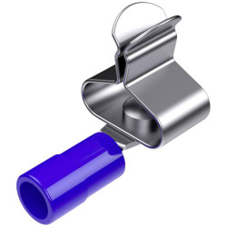 Hebotec 1016-011C HSK-RKS Fastener Cable Clips White Durable Plastic