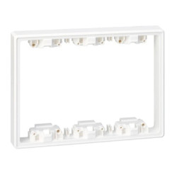 Simon Connect Ramka Simon500 potrójna pogłębiająca czysta biel 51030903-030