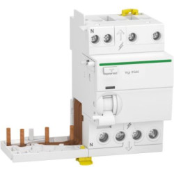 RCD, Typ A-SI, 3-biegunowy, 40A, 300mA, Schneider Electric, Acti9 iTG40 Acti9 400V ac