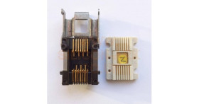 Flatpack 14-lead IC test socket - IDI