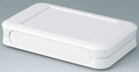 ABS enclosure, (L x W x H) 63 x 108 x 24 mm, gray white (RAL 9002), IP54, A9052107