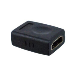 Łącznik HDMI gniazdo - gniazdo, czarny