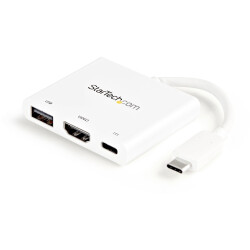 StarTech.com CDP2HDUACPW StarTech.com USB-C to HDMI Adapter - White - 4K