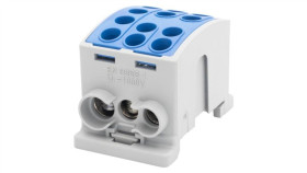 Zacisk Hlk 125A-3 (1X35,2X25 / 1X35,2X25) Al/Cu - Niebieski