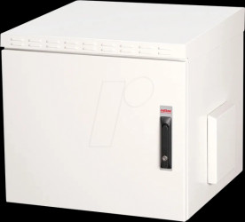 26210085 19-inch wall-mounted housing, 9 U, 600mm depth, outdoor, gray