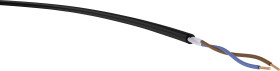 Przewód zasilania VER H07RN-F 2x 1 Tr.500, H07RN-F, 2 x 1 mm², czarny, 500 m