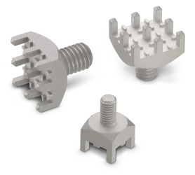 Zacisk skręcany 85A odgałęzienia: 9 Mosiądz Pionowy