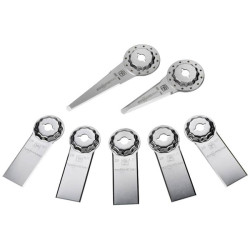 Fein 35222967130 Profi Set Cutter Set 7-Piece Knife Set for Multi-Tools