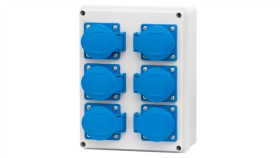 Rozdzielnica R-190 - Gniazda 6X230v