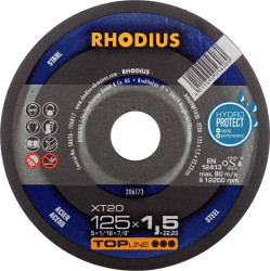 Tarcza tnąca prosta Rhodius 206173 125 mm 1 szt.