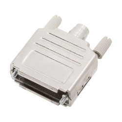 Encitech 6260-0105-02 DPPK D-Sub Housing 15 Pins plastic silver 1pc