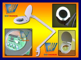 Lampa z lupą 5D (T4 22W)