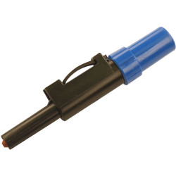 SKS Hirschmann 931 825-102 4mm Sliding Sleeve SLS Plug 20 B DC 16A Blue