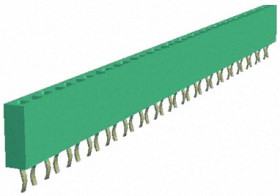 Obudowa złącza 36-pinowe -rzędowe raster: 2.54mm TE Connectivity Żeński Montaż na kablu AMPMODU HV100 Złącze PCB