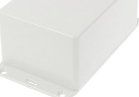 ABS enclosure, (L x W x H) 120 x 80 x 59 mm, light gray (RAL 7035), IP54, 1591TFLGY