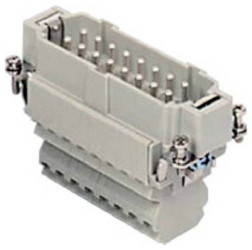 ILME CSSM16 Wstawka pinowa męska + PE terminal przepustowy 1 szt.