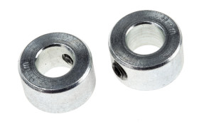 Pierścień osadczy, mocowanie: Wkręt dociskowy, śred. wału: 9mm, Stal