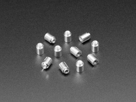 Adafruit SMT / Solderable Standoff Nuts - M3 x 6mm - 10 pack