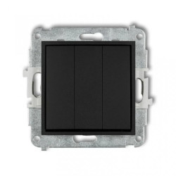 MINI Łącznik potrójny czarny mat 12MWP-7