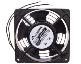 Wentylator do szaf 19 wiszących 230V 120x120x38mm czarny AK-1501-B