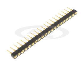 gniazdo precyzyjne proste 1x20 pin złocone 310-13-120-41-001000 MILL-MAX