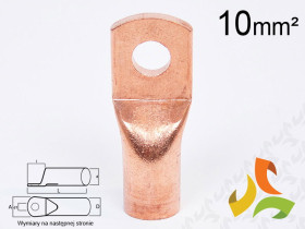 Końcówka kablowa miedziana K 10/10 10/10mm TOKAC0100001001 RADPOL